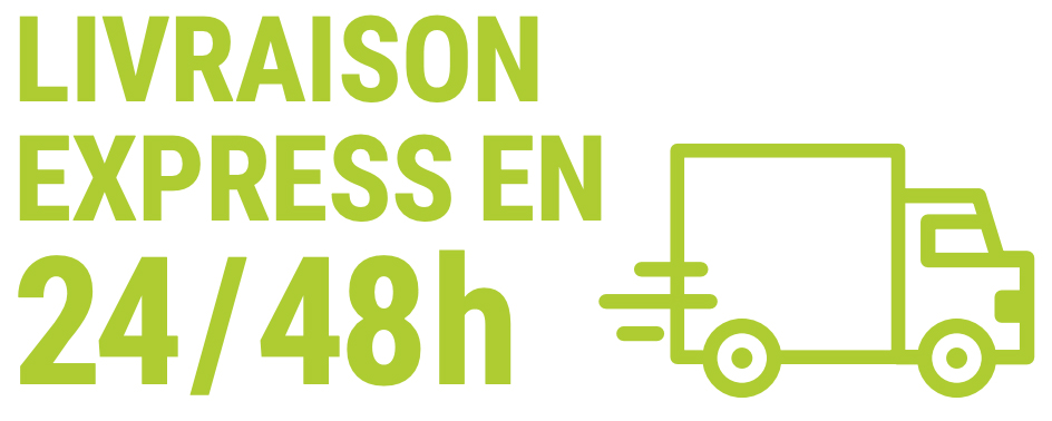 Livraison express en 24/48h