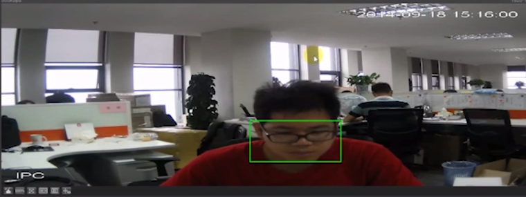 videosurveillance detection de visage
